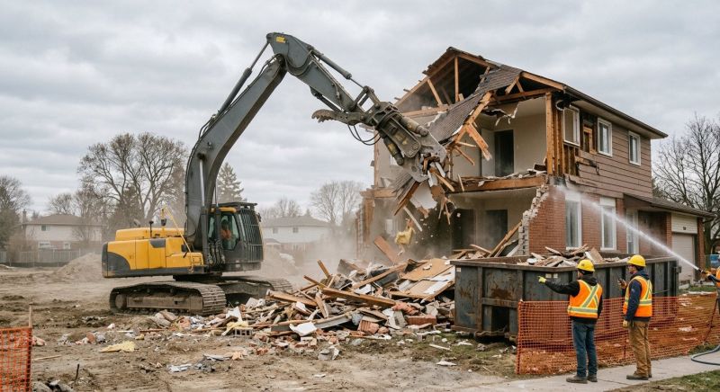 Home Demolition Service in Conroe, TX