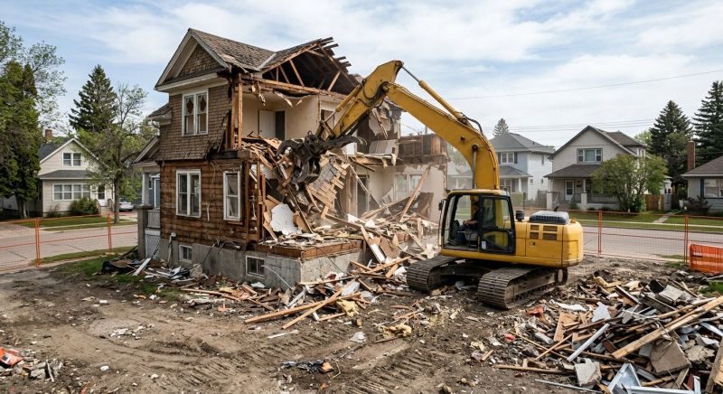Cabin Demolition in Houston, TX