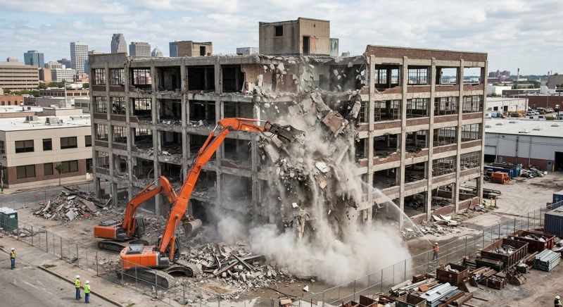 Commercial Building Removal in Bergen County, NJ