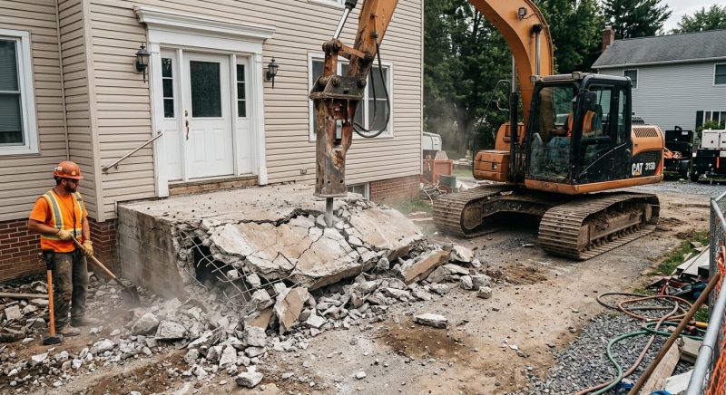 Concrete Floor Removal in Bergen County, NJ